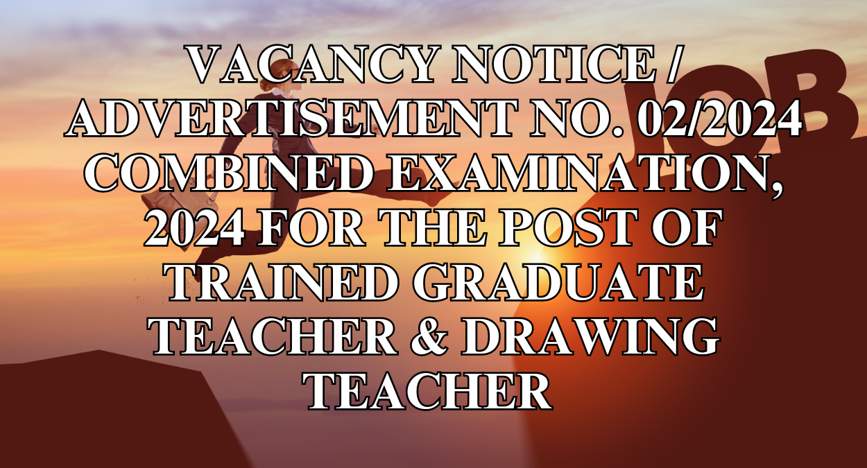 VACANCY NOTICE